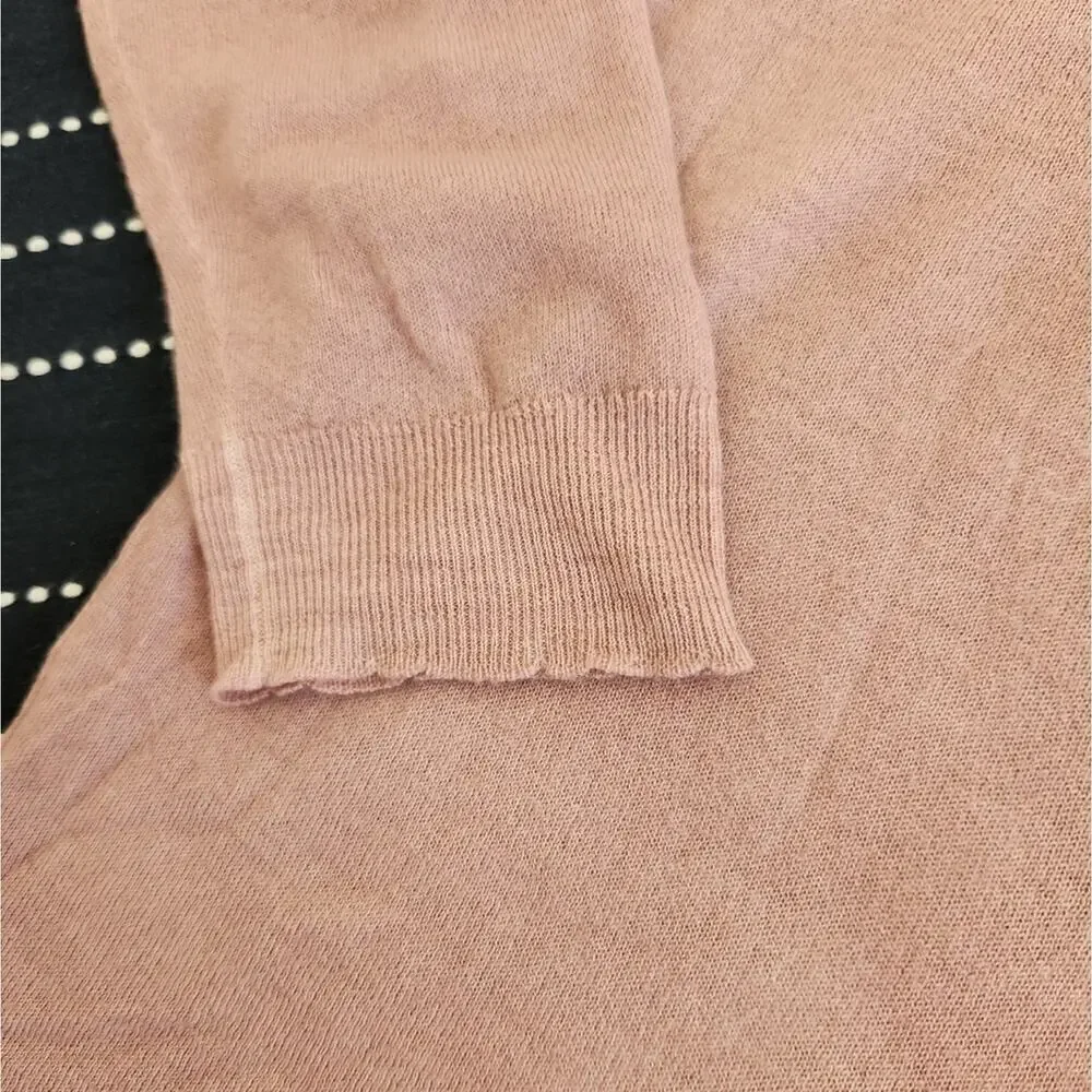 Sundry Rossi Tie Dye Merino Wool Cashmere Sweater Pink Size 1 / Small